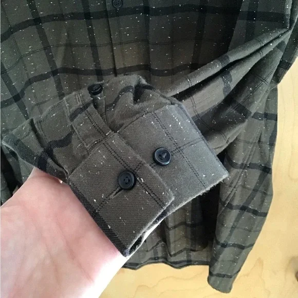 Calibrate Long Sleeve flannel - Green - XL - Picture 4 of 7